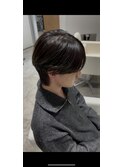毛流れセンターパート
