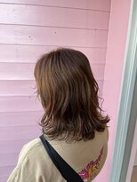ソレイユカラー トヨカワ(SOLEIL COLOR TOYOKAWA)&nbsp;お洒落ミディアム白髪ぼかしハイライト