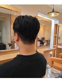 アップバングスタイル