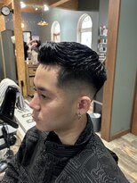 オールマンバーバーショップ 流山おおたかの森(Allman Barbershop)&nbsp;MEN’S/ニュアンスパーマ/ニュアンスウルフ/流山おおたかの森