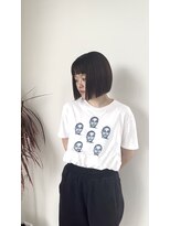 ヴァンキャトル デニム(vingt_quatre denim)&nbsp;切りっぱなしボブ