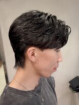 メンズサロン ガウディ 三宮店(men's salon Gaudi)&nbsp;ニュアンスパーマ×襟足ダウンパーマウルフ