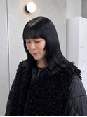 姫カット風レイヤーミディ