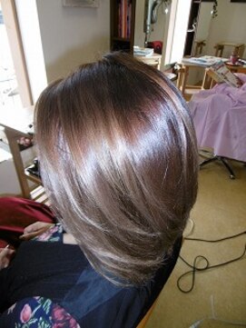 デザインヘアー ピアジェ 橿原店(DESIGN HAIR PIAGET) 今年流行縦グラデーションボブKIRARAスーパートリートメント