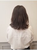 外はねウエーブ×ミディアムボブ☆