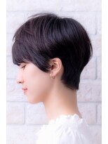 ヘアーアートシフォン 川口東口店(hair art chiffon) ヘルシーショート、エアリーショート、うざバングの小顔ヘア