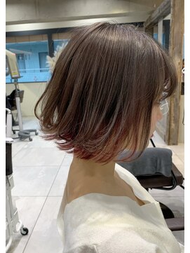 トルネード(TORNADO) インナーカラーピンクボブ