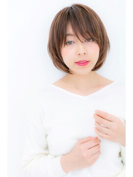 カバーヘア ブリス 北浦和(COVER HAIR bliss) 大人可愛いオンブレニュアンスカラーの小顔マッシュY北浦和