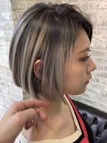 グロウ 上野御徒町(grow)&nbsp;エアリーミディ/ホワイトアッシュ/小顔/ボブルフ[上野/御徒町］