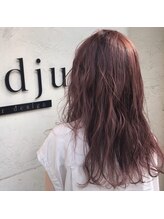 ディジュ ヘア デザイン 牛田店(Didju hair design) ピンクカラー×ロング