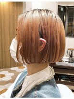 ムーン(moon)&nbsp;#マッシュヘア#ビタミンカラー#メルティカラー#センターパート