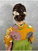 【ヘアセット】【着付け】【袴】【卒業式】【和装】【和歌山】