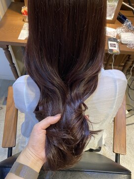 シェノン サントル(CHAINON CENTRE) 前髪/マチルダボブ/ピンクベージュ/インナーグレージュ