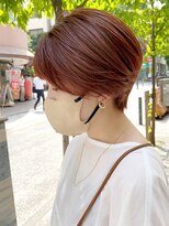 アイティーバイアルバム 松戸店(IT by ALBUM) ショートオレンジ_チェリーブラウンフェミニンロング_ba400261