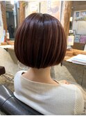 まとまりやすさ◎ショートボブ