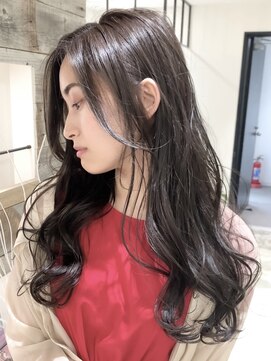 オリンテ バイ レシッド 表参道(orente by rcid) orente 表参道斜めバング×ショコラシルキーベージュ