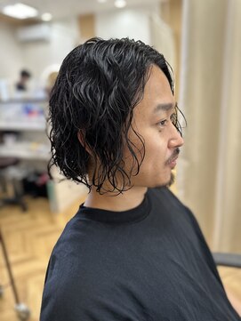 テーラ 袖ケ浦店(TELA) メンズボブパーマ