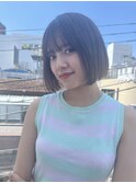 初ボブには「顎下ラインボブ」扱いやすさ◎