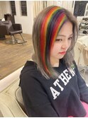 【派手レベル★★★★★】レインボーカラー♪