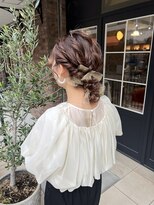 トータルビューティ ジェム バイ ヘアタイム(TOTAL BEAUTY gem by HAIR TIME) 結婚式ヘア リボンアレンジ