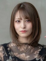 イオ 本厚木(io) 大人かわいいフェイスレイヤーシースルーバング小顔イメチェン