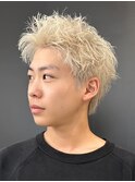ダブルカラーブリーチケアブリーチミルクティーリタッチシルバー