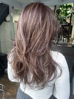 ノラ ウメダ(NORA UMEDA)&nbsp;ハイライトカラーレイヤーカットケアブリーチダブルカラー