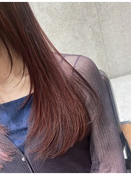 フェリア 渋谷(Feria) 【Feria 渋谷】シャギーレイヤー×ディープレッド "Tsuyuki"