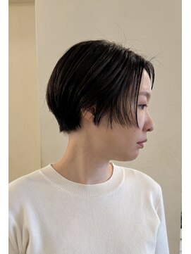 キミドリ(KIMIDORI) あか抜け小顔ハンサムショート40代【恵比寿KIMIDORI】