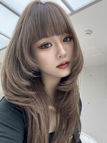 レディアル 渋谷(REDEAL)&nbsp;韓国ヘア/ブリーチ/暖色カラー/ワンホン【レイヤー/渋谷】