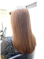 イレス 札幌駅前(IRESU)&nbsp;ドレスヘア/透明感ベージュ/縮毛矯正・ストレー ト/波巻き