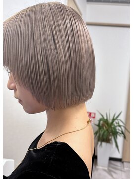 リノショアーズ 元町店(RINOSHORES) 10代20代★大人かわいいダブルカラーブリーチミルクティーカラー