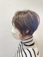 ツヤガミブリスヘアーアンドイヤーズ(Bliss for hair& ears) 絶壁解消、ひし形ショートボブ