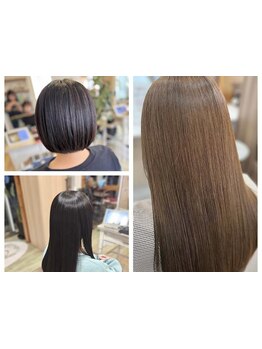 癖毛やうねりのお悩み解消!低刺激でダメージレス*素髪のような自然な仕上がりに♪[福島市/森合/学割U24]