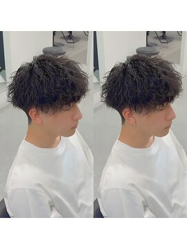 ブライト(BRIGHT) マッシュ波巻きスパイラルパーマ