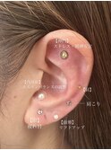 耳つぼジュエリー