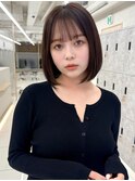 ショートヘア顔周りレイヤーブリーチダブルカラーショートボブ