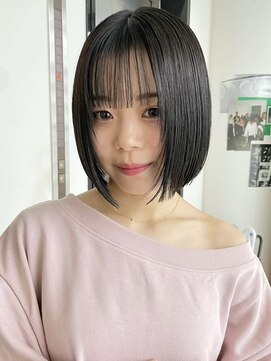 エイチ(811) 成人式ハイライトカラーマッシュショートロングヘアグレージュ