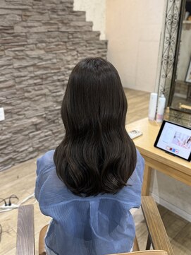 ヘア カンパニー トワ 千葉店(TOWA) 千葉/千葉駅/ダブルカラー/オリーブグレー/黒髪/ヘッドスパ