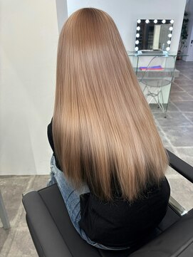 ペレ 栄店(PELE) クラゲヘアー/小顔に見せるヘア/ココアベージュ/栄