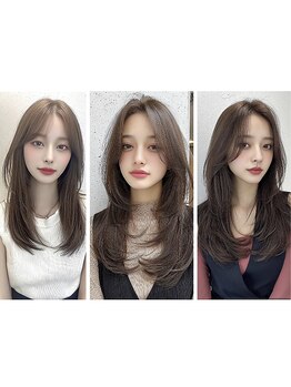 [口コミで好評☆]簡単に巻けてアレンジも楽しめる!トレンドスタイルでこなれ感/抜け感を【カット+TR\4950】