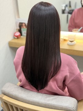 髪質改善ストレート