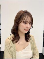 トニーアンドガイ 青山店(TONI & GUY)&nbsp;セミディシアカラー魅力倍増カールダークアッシュ