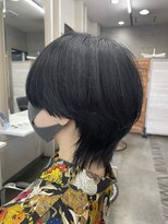 グランツ(Glanz)&nbsp;黒髪マッシュウルフ 髪質改善トリートメント 奈良 橿原