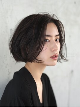 プラスイズム ヴェレン(PLUSISM Velen) 切りっぱなし内ボブ京都宇治20代30代40代50代