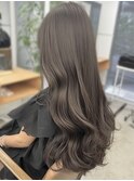 暗めカラー/小顔/オリーブグレー/ココアベージュ/髪質改善