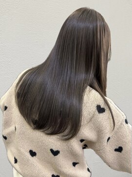 ロットアニバース(lott annibirth) 【髪質改善】オリーブベージュ/艶髪/透明感/トリートメント