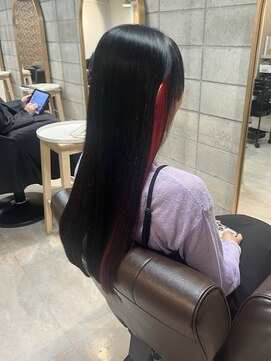 アシアト 名古屋 名駅店(. ...ashiato... .) . ...イヤリングカラー×酸性ストレート... .