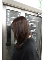 ディジョン 自由ヶ丘(Dijon)&nbsp;韓国顔まわりレイヤーカットグレージュオリーブベージュブラウン