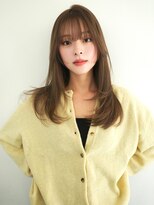 ノーム(NORME)&nbsp;"NORME人気no.1" ロングレイヤー×アッシュグレージュカラー